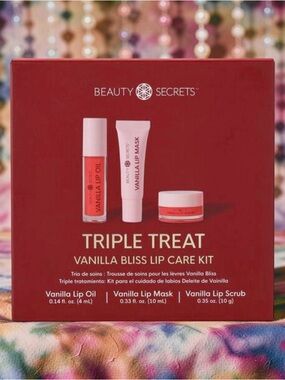 Triple Treat Vanilla Bliss Lip Care Kit